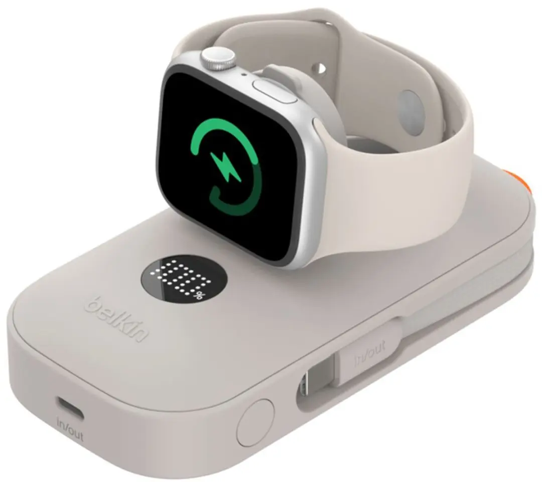 Belkin BoostCharge Pro BPD012HQSA Powerbank - Zand - afbeelding 2 van 6
