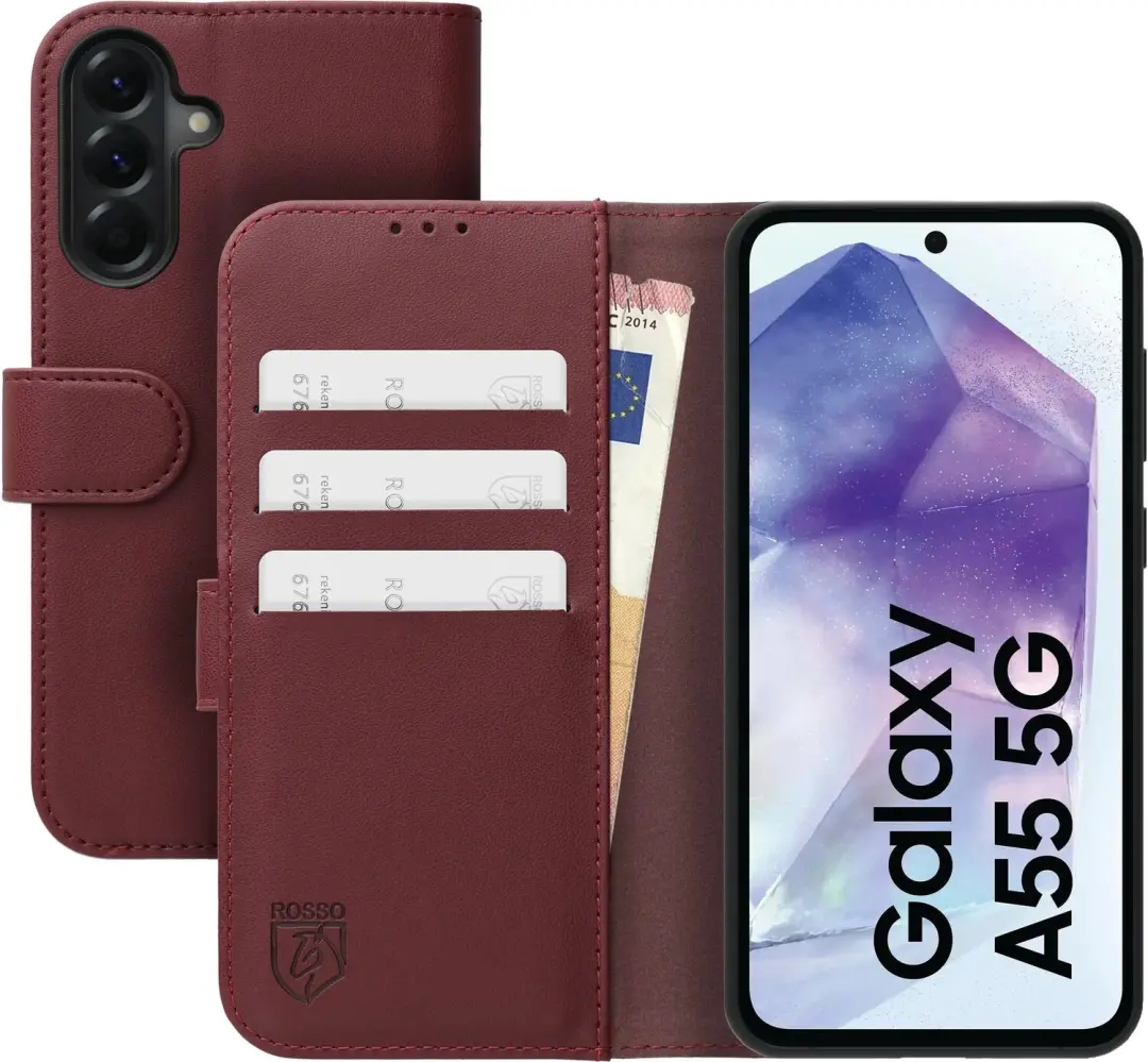 Rosso Element Modern Hoesje Samsung Galaxy A55