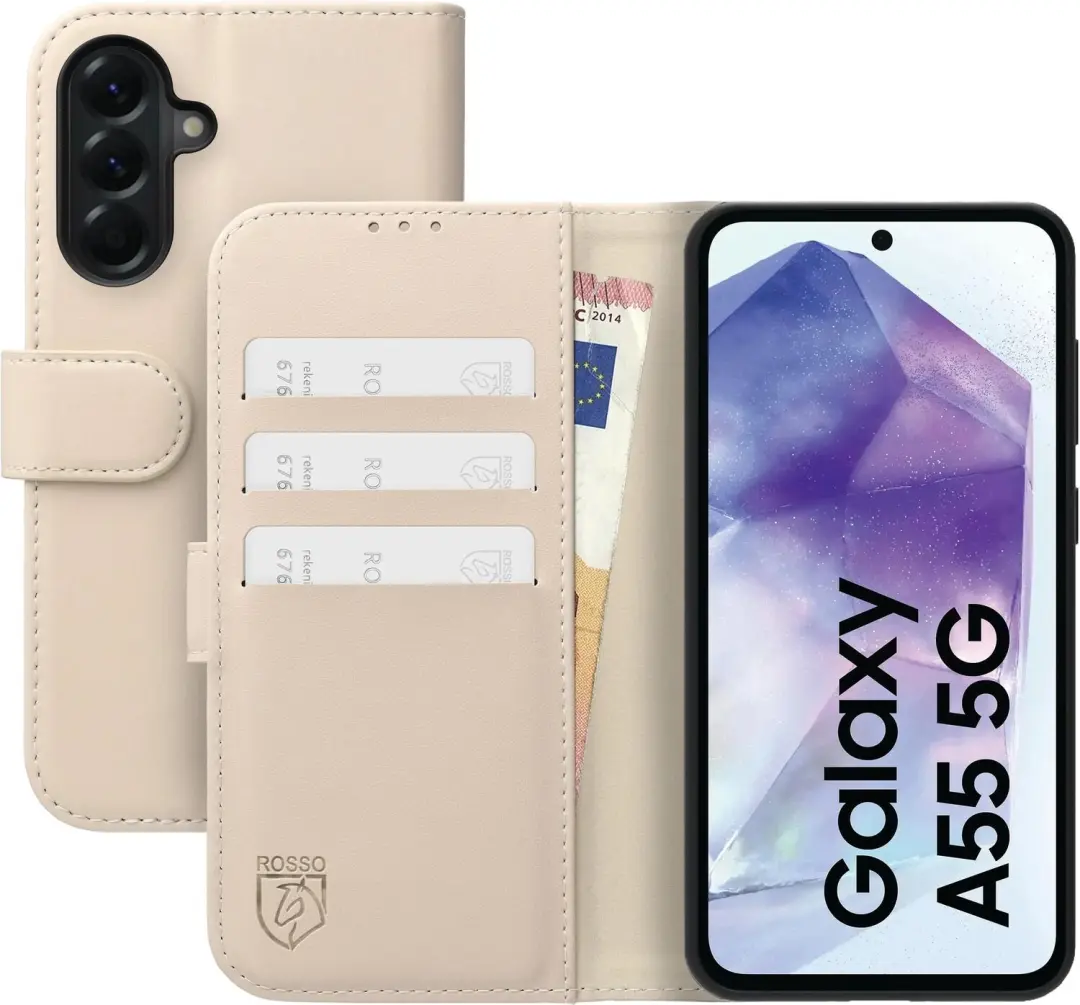 Rosso Element Modern Hoesje Samsung Galaxy A55