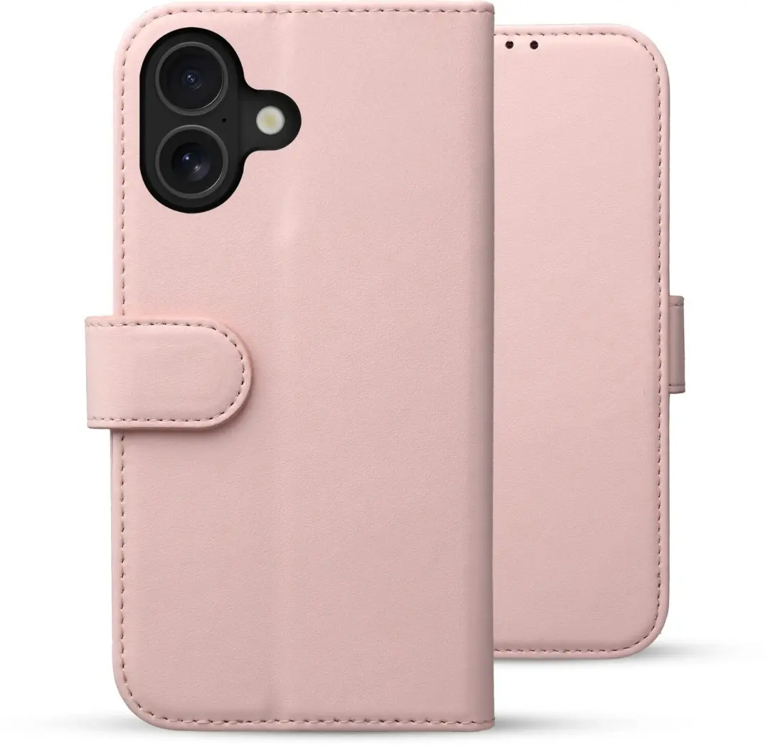 Rosso Element Modern Book Case Hoesje iPhone 17 - Roze - afbeelding 5 van 6