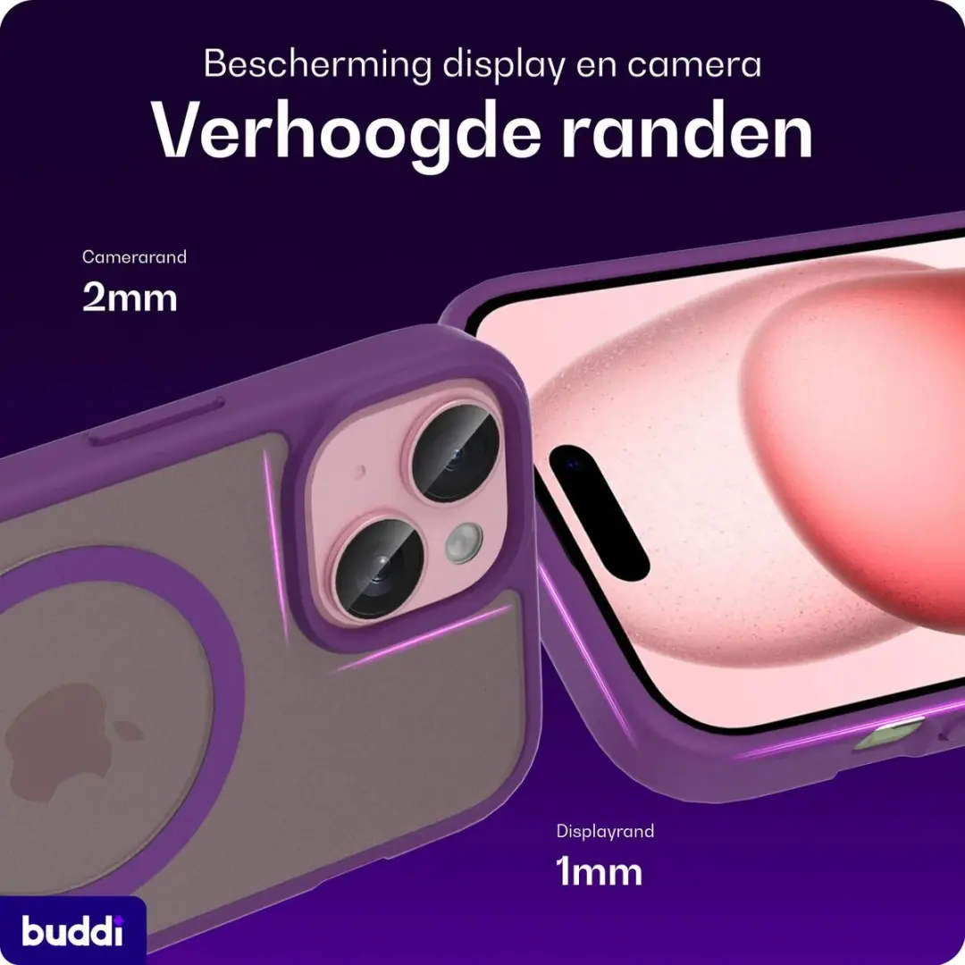 Buddi Frost Hoesje iPhone 17e/16e/15/14/13 - MagSafe - afbeelding 6 van 6