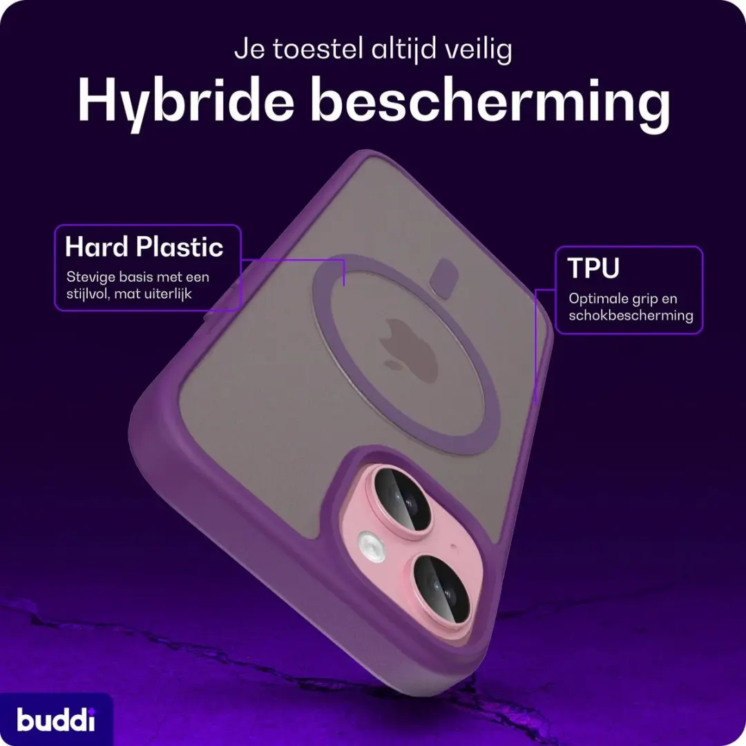 Buddi Frost Hoesje iPhone 17e/16e/15/14/13 - MagSafe - afbeelding 4 van 6