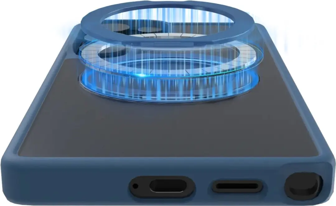 Buddi Frost Hoesje Galaxy S25 Ultra - MagSafe - Donker Blauw - afbeelding 4 van 6