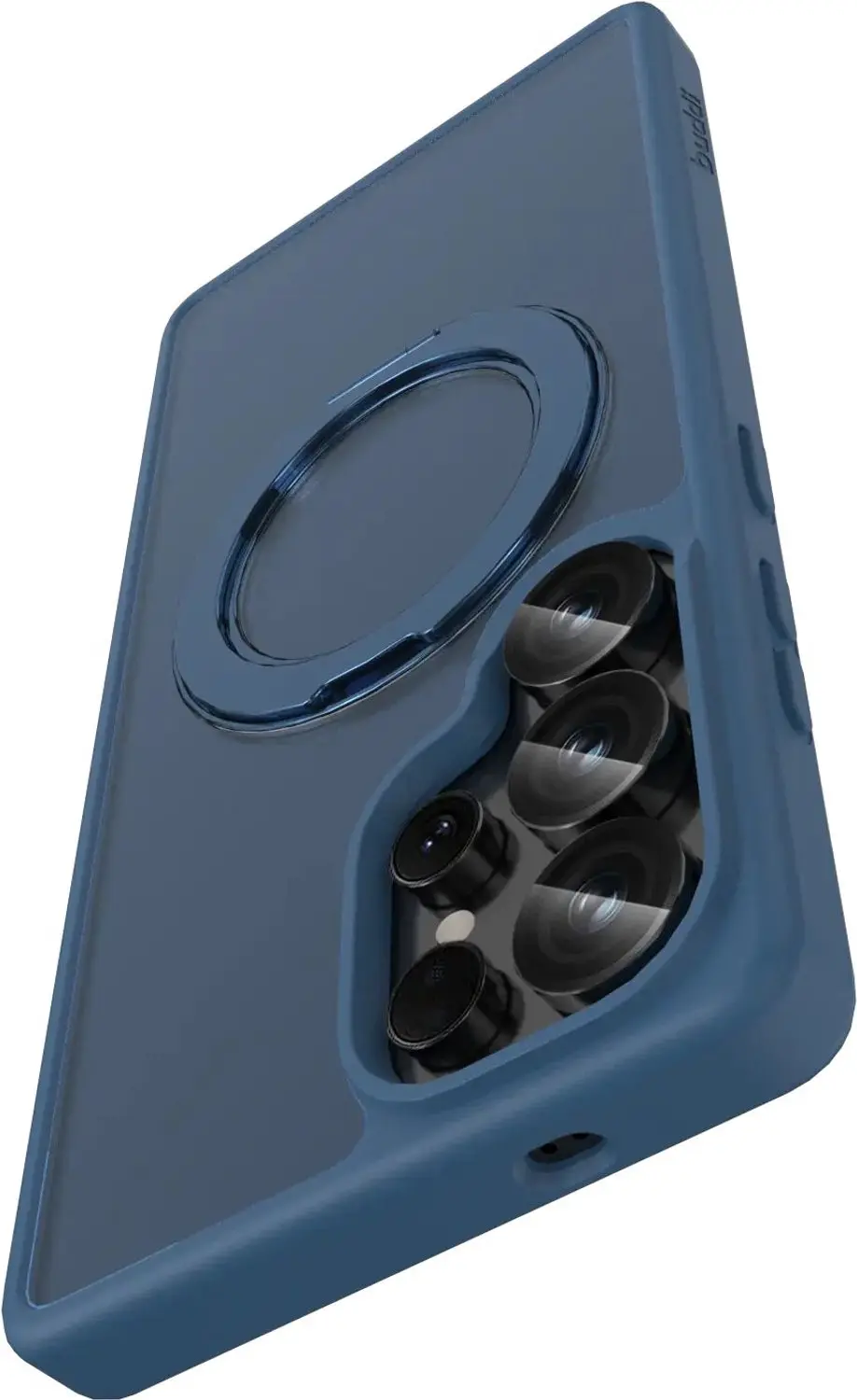 Buddi Frost Hoesje Galaxy S25 Ultra - MagSafe - Donker Blauw - afbeelding 6 van 6