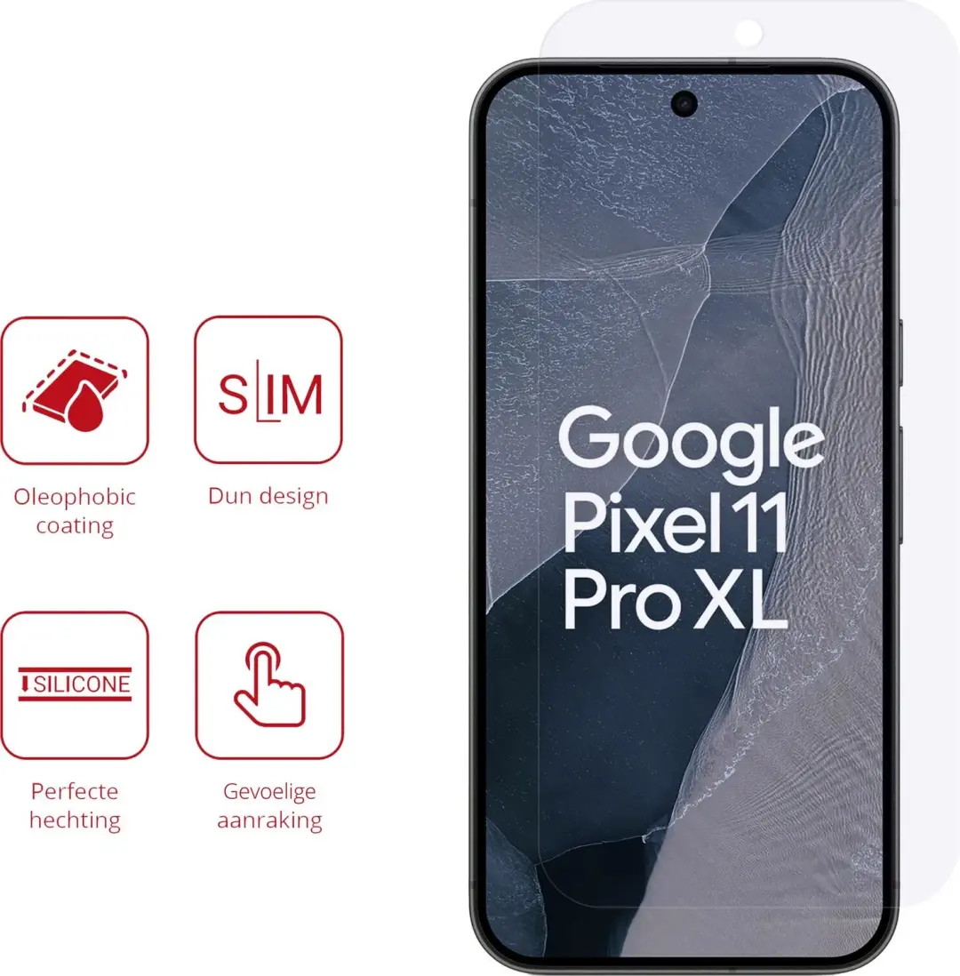 Rosso Google Pixel 11 Pro XL Screenprotector - TPU - 2 Stuks - afbeelding 2 van 6