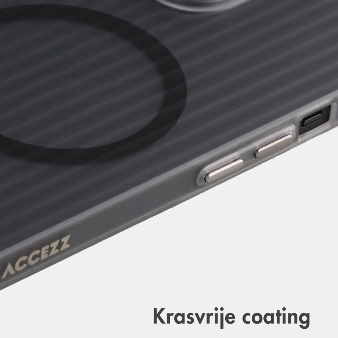Accezz Lite Backcover Hoesje iPhone 14 MagSafe - Fluted - afbeelding 4 van 6