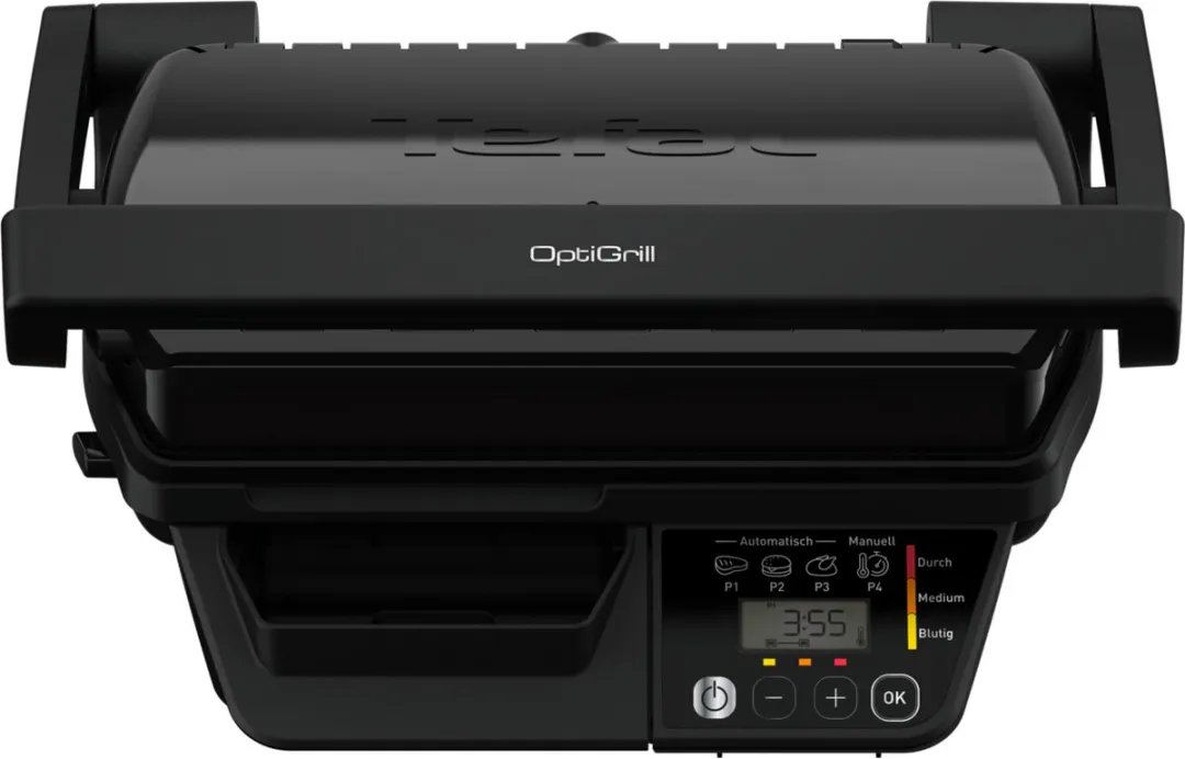 Tefal OptiGrill GC7P08 Intelligente Grill - 2000W - Zwart