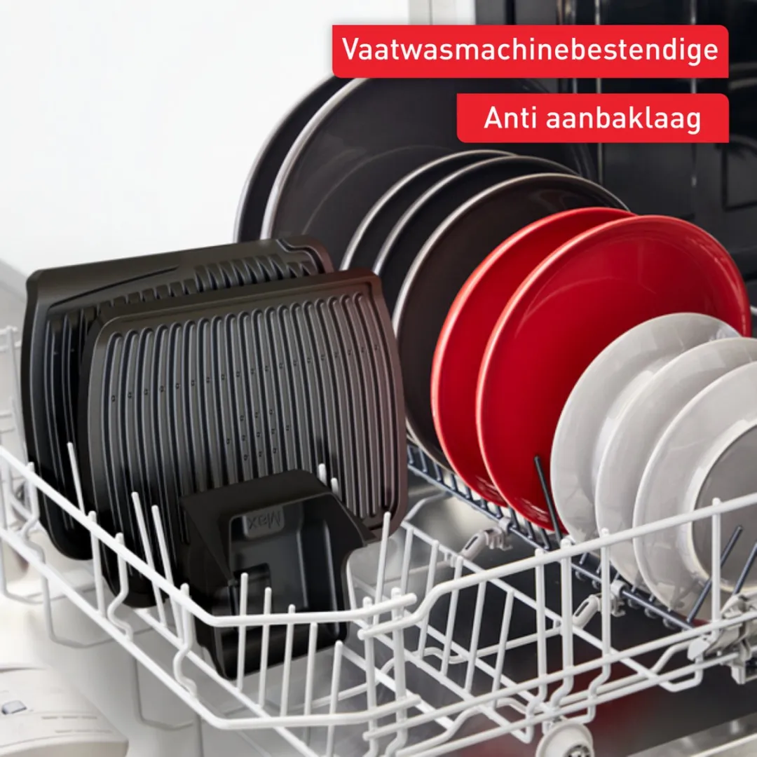 Tefal OptiGrill GC7P08 Intelligente Grill - 2000W - Zwart