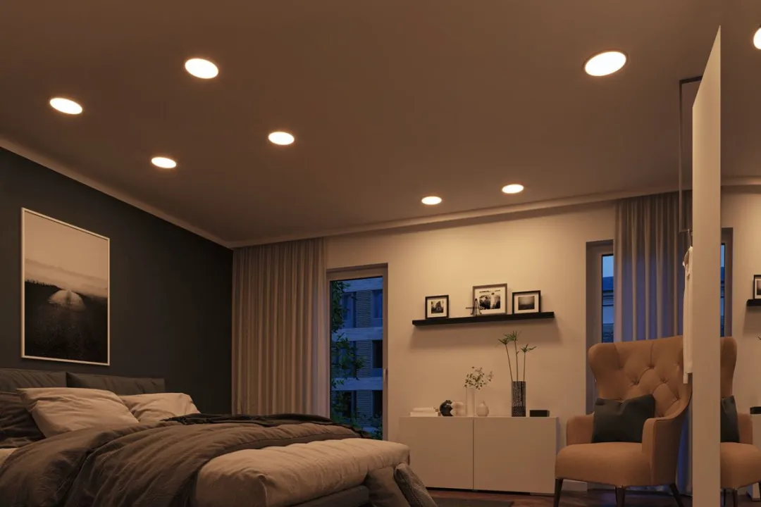 Paulmann VariFit LED-inbouwpaneel Zigbee 3.0 Areo IP44 16W 1400lm Tunable White - Wit - afbeelding 6 van 6