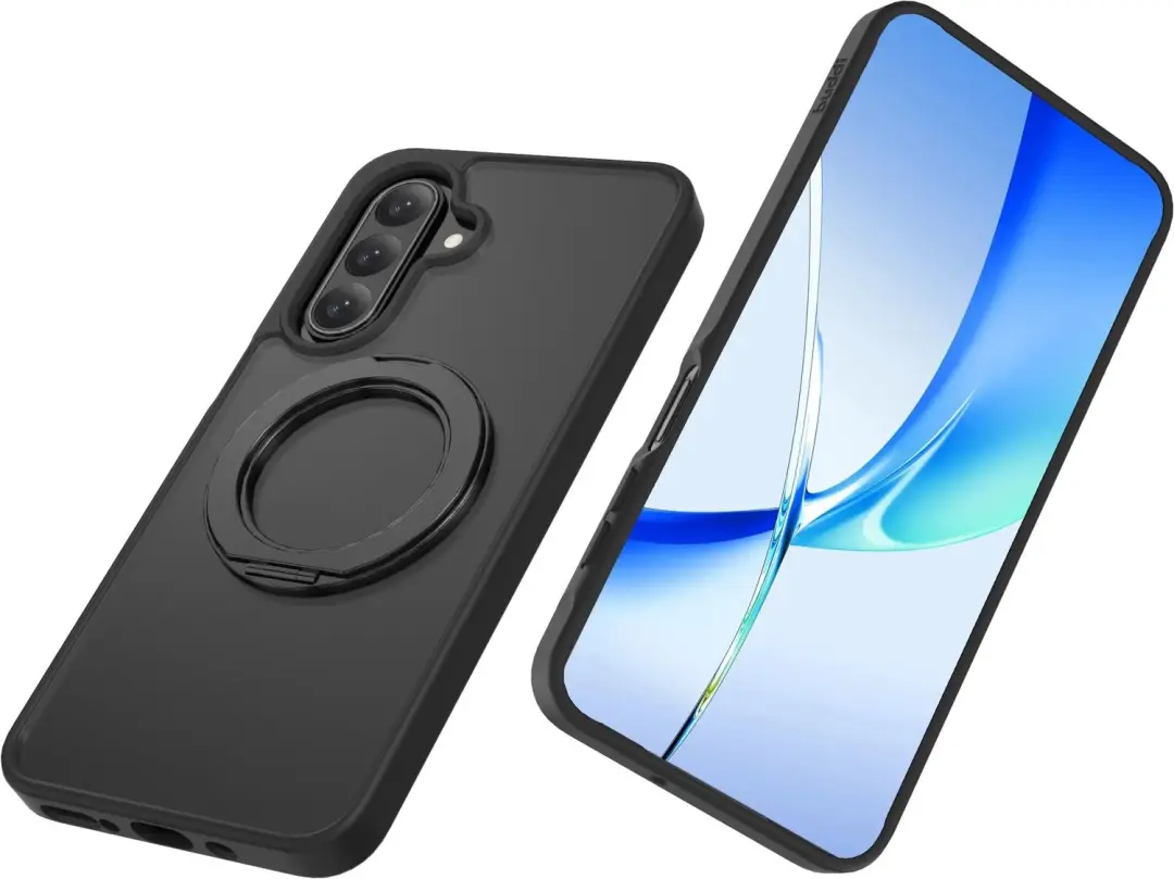Buddi Frost Hoesje Samsung Galaxy A17/A26/A16 - Mat Zwart - afbeelding 3 van 6