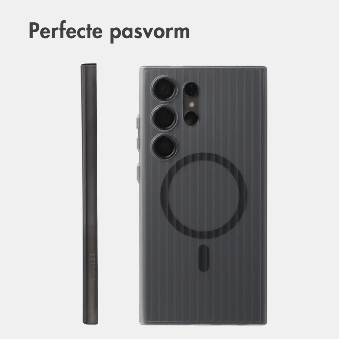 Accezz Lite Backcover Samsung Galaxy S24 Ultra - Matte Black - afbeelding 5 van 6