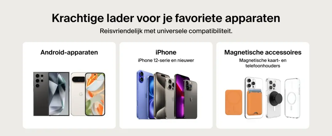 Belkin BoostCharge Slim BPD020HQBK Powerbank - Zwart - afbeelding 5 van 6