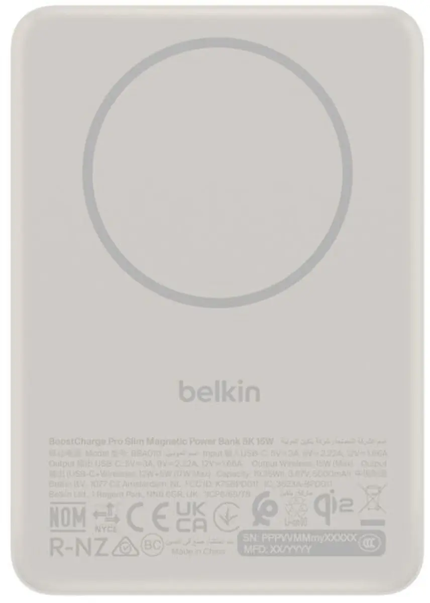 Belkin BoostCharge Magnetische Powerbank 5.000 mAh