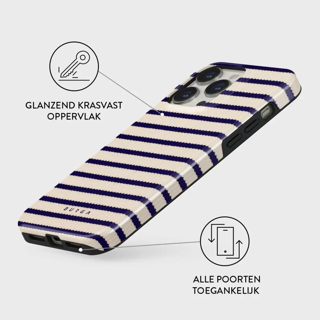 Burga Tough Backcover MagSafe iPhone 14 Pro hoesje - Old Money - afbeelding 3 van 4