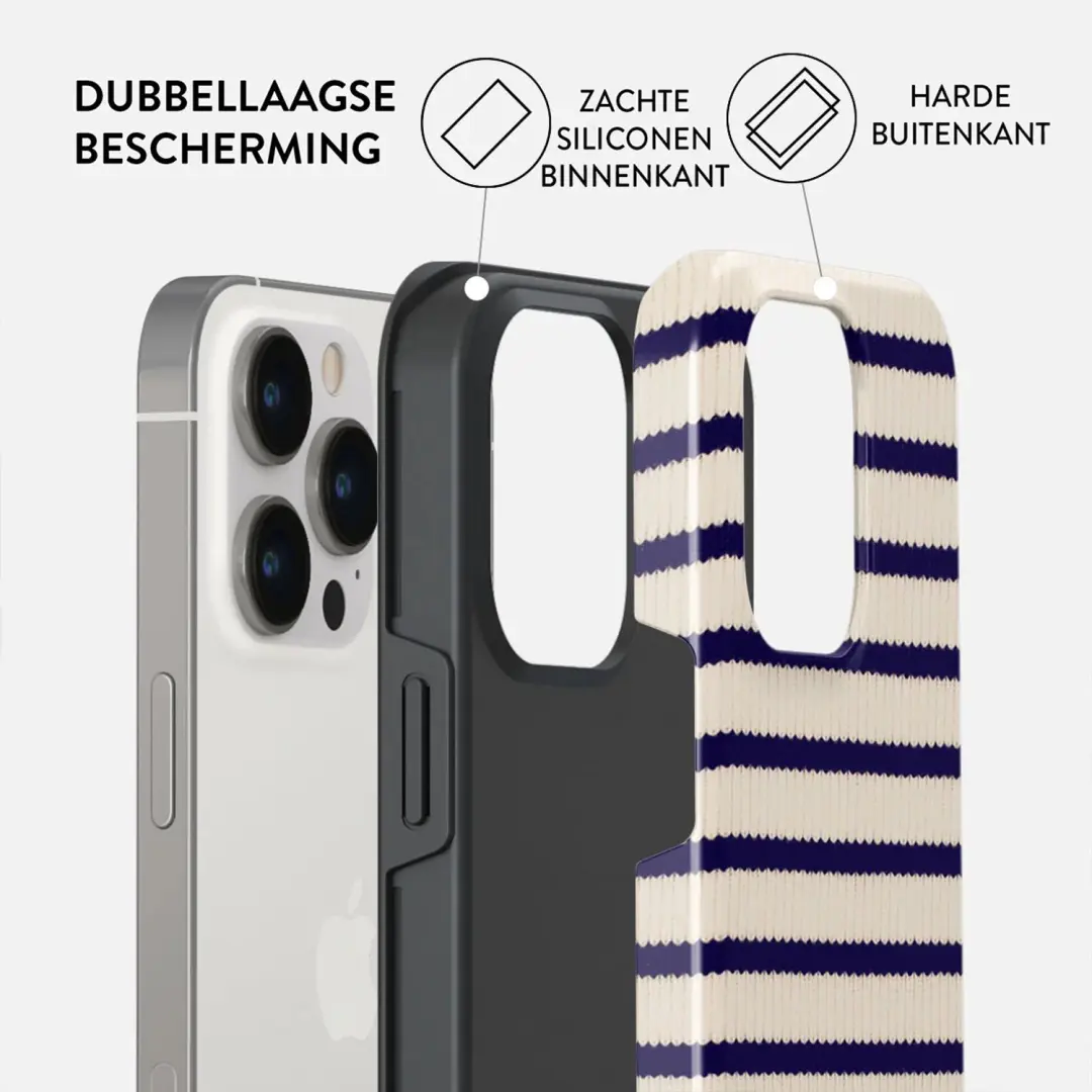 Burga Tough Backcover MagSafe iPhone 14 Pro hoesje - Old Money - afbeelding 2 van 4