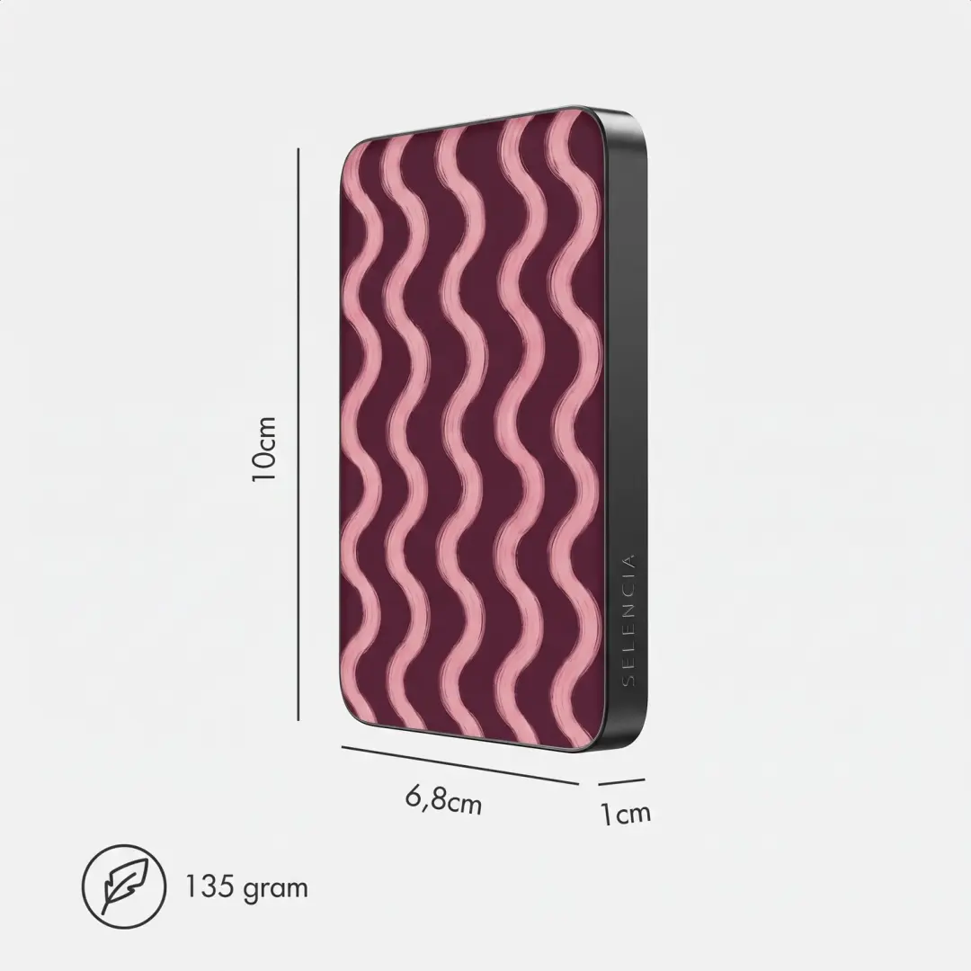 Selencia Vivid Draadloze Powerbank 5000mAh - MagSafe - afbeelding 5 van 6