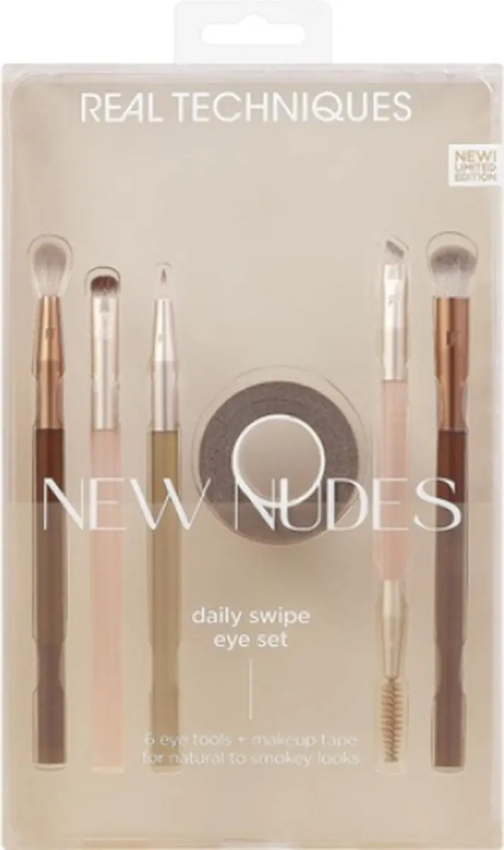 Real Techniques New Nudes Daily Swipe Eye Set