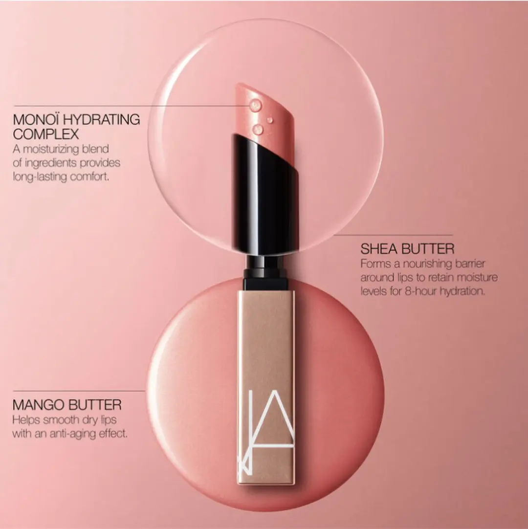 NARS Afterglow Sensual Shine Lipstick 1.5g - #777 Orgasm - afbeelding 2 van 6