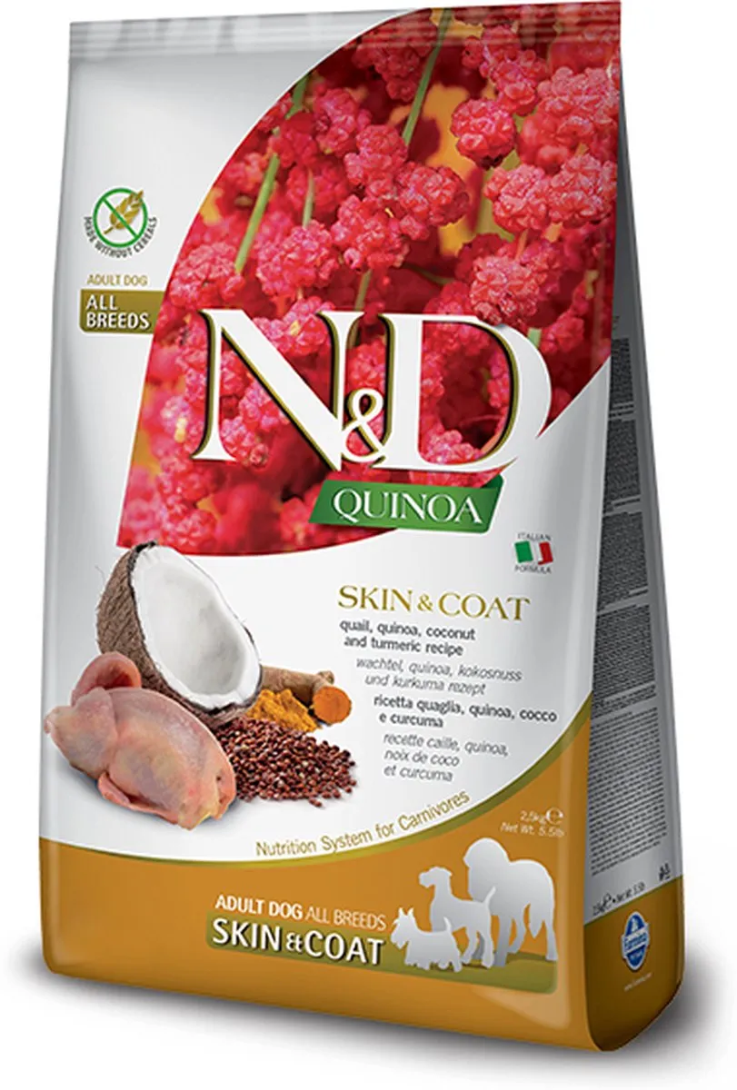 Farmina N&D Quinoa Hondenvoer 7kg - Quail