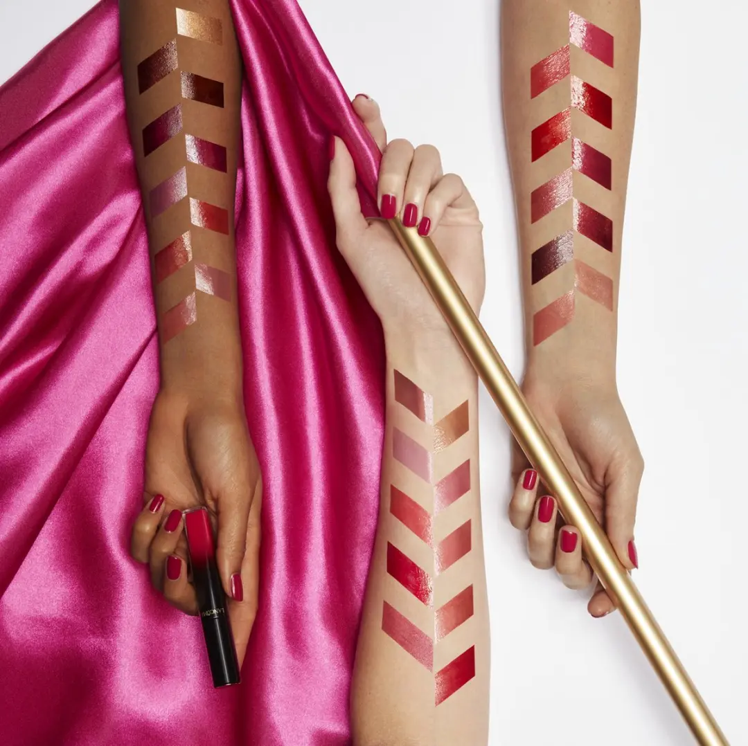 Lancôme L'Absolu Lacquer Lipgloss 168 Rose Rouge 8ml - afbeelding 6 van 6