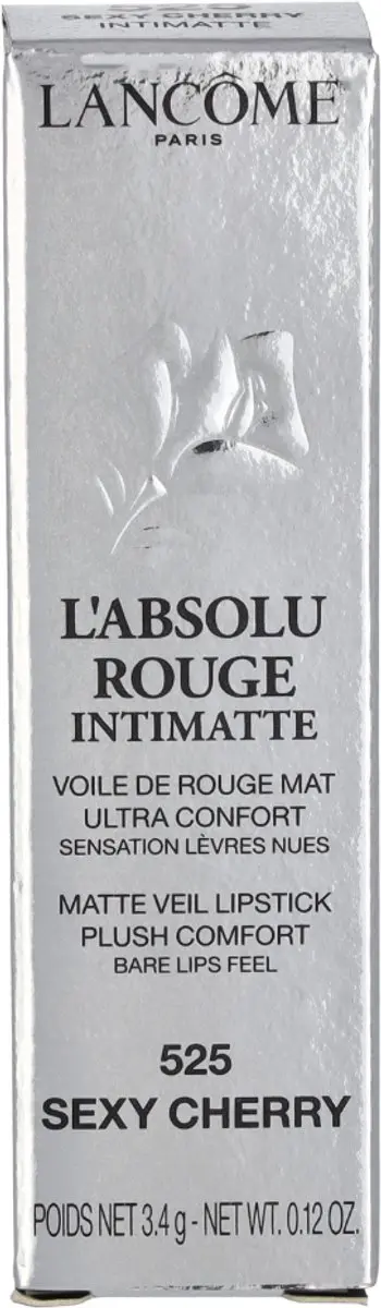 Lancôme L'Absolu Rouge Intimatte Lipstick 525 Sexy Cherry - afbeelding 3 van 6