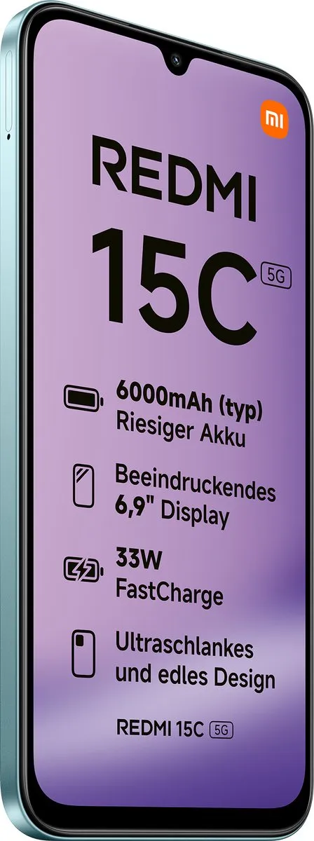 Xiaomi Redmi 15C 5G MZB0LITEU - 4GB/128GB - Groen