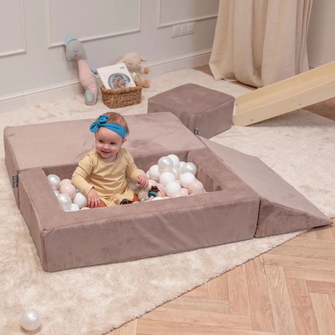 KiddyMoon Kinderkussen Schuim 576333 - Donkerbeige