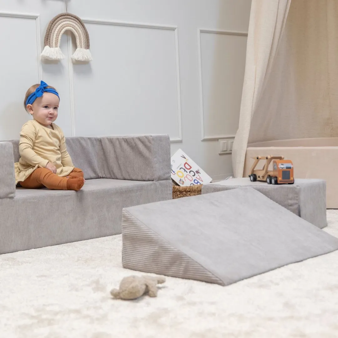 KiddyMoon Kinderkussen Schuim 576333 - Donkerbeige
