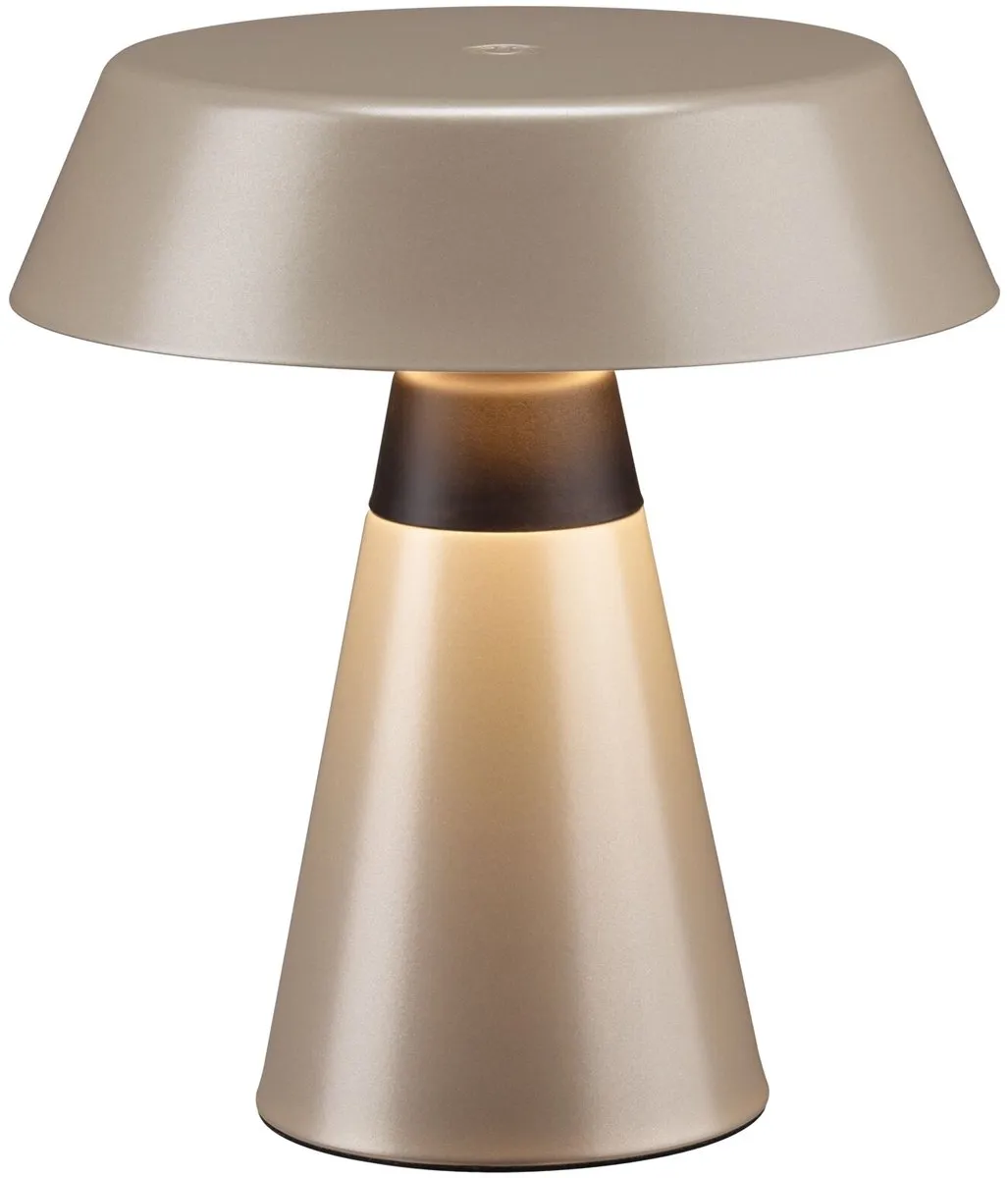Paulmann Acculamp Lirox IP44 1800K - Champagne/Zwart