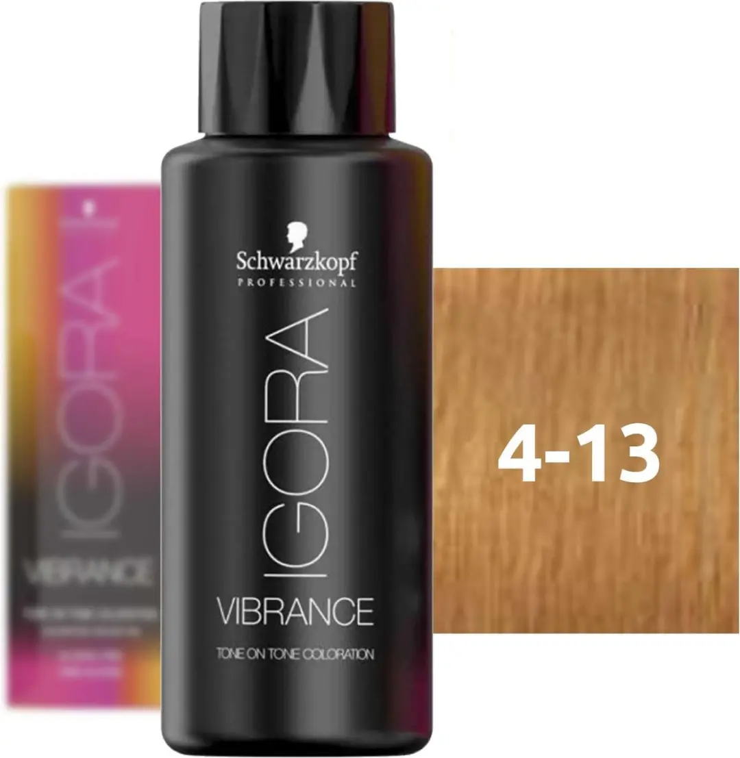 Schwarzkopf Igora Vibrance 4-13 Haarkleuring - 60ml - afbeelding 2 van 6