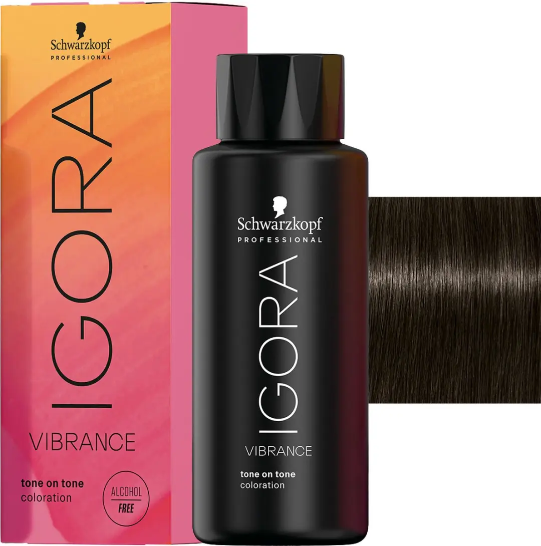 Schwarzkopf Igora Vibrance 4-13 Haarkleuring - 60ml - afbeelding 2 van 6