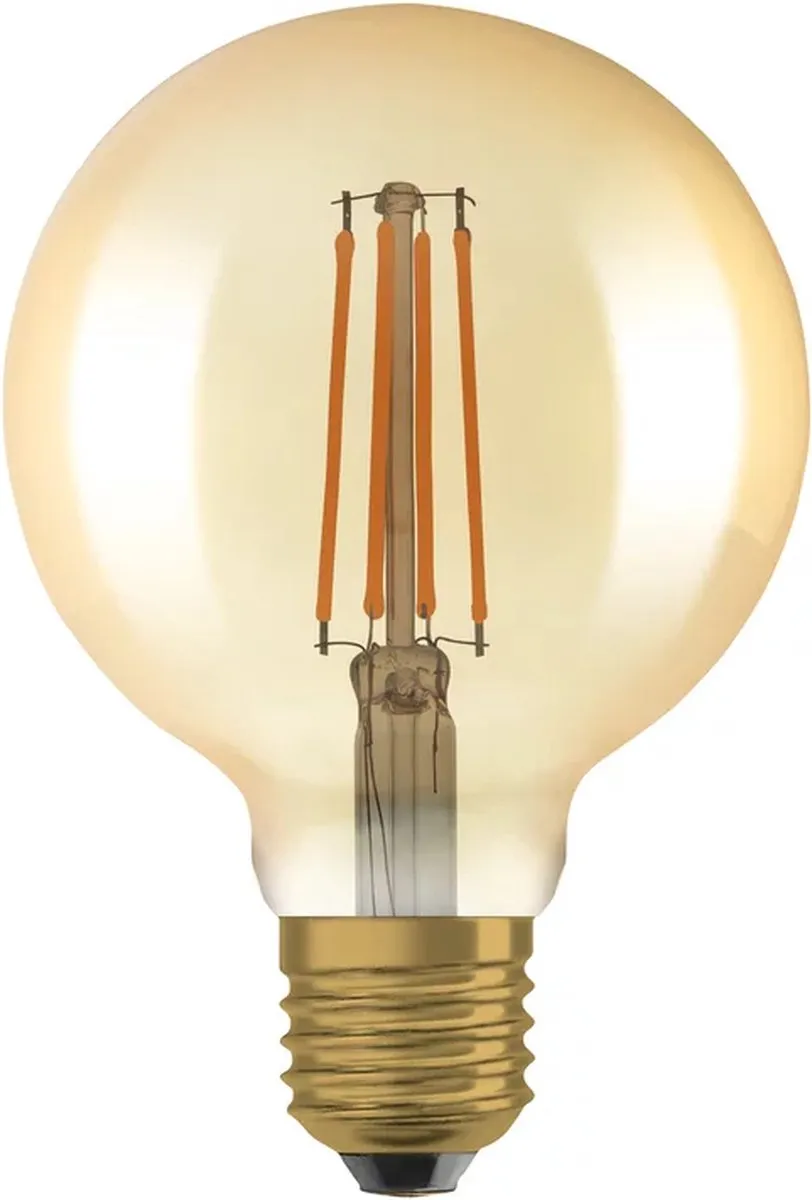 Osram LED-lamp E27 Ballon 6.5W Warmwit - 2 Stuks