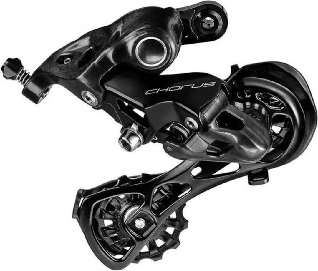 Campagnolo Chorus 12sp carbon/alu achterderailleur Zwart