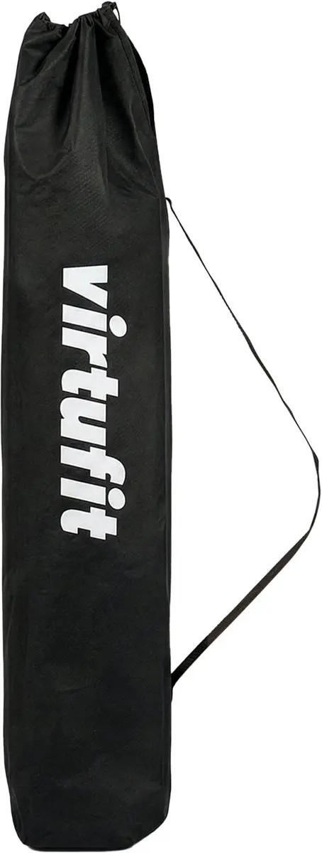 VirtuFit Opvouwbare Strandstoel - Zwart - afbeelding 2 van 6