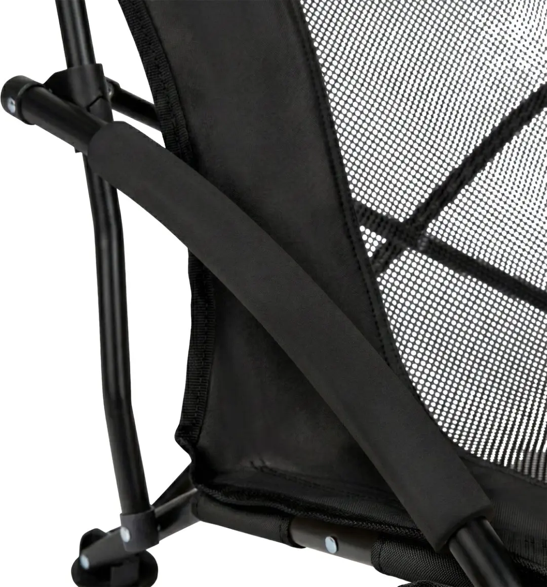 VirtuFit Opvouwbare Strandstoel - Zwart - afbeelding 3 van 6