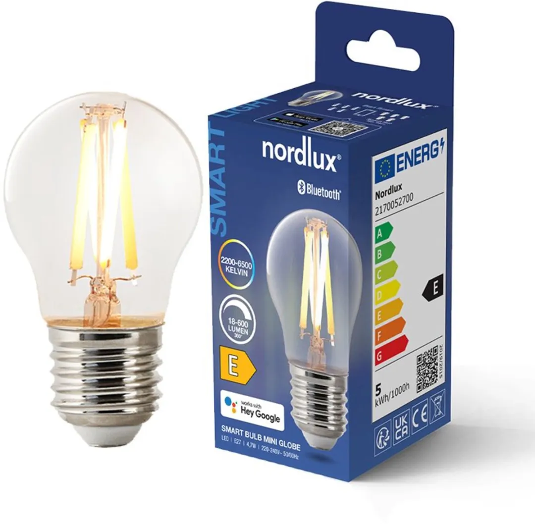 Nordlux Smart Bulb Mini Globe LED E27 4,7W