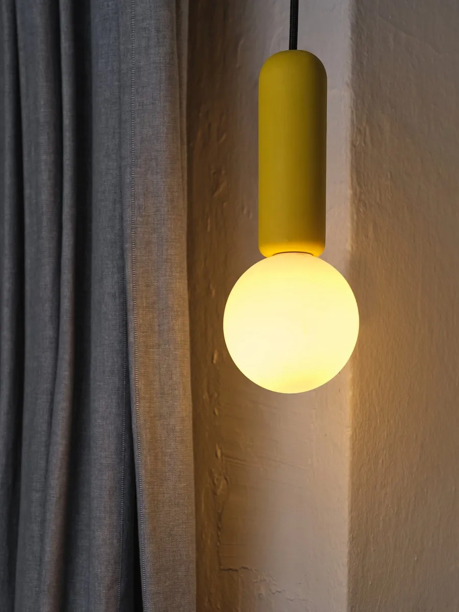 Osram Decor Beton Mic Hanglamp G9 - 100mm - Geel