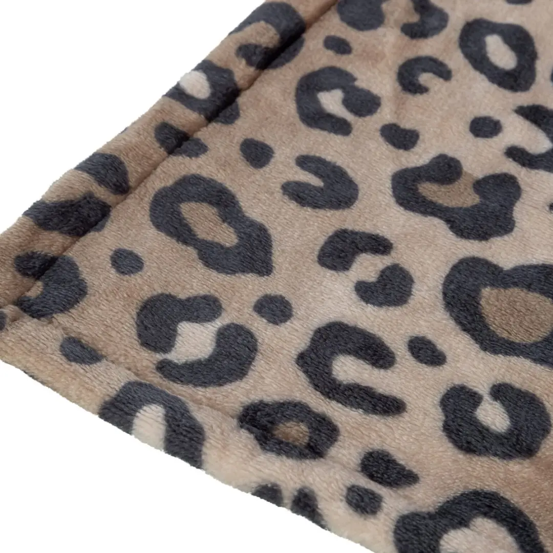 Trixie Leo Hondendeken Panterprint - 100x70cm - Bruin - afbeelding 2 van 3