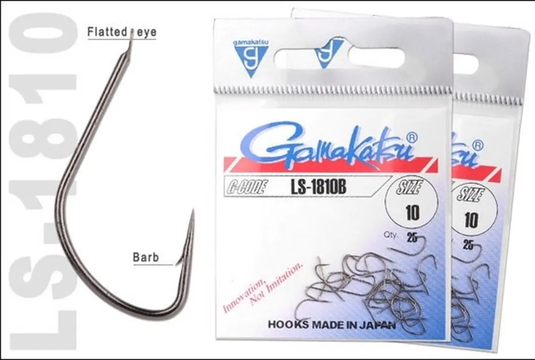 Gamakatsu LS-1810B Haak - Maat 12 - 25 stuks - afbeelding 3 van 6