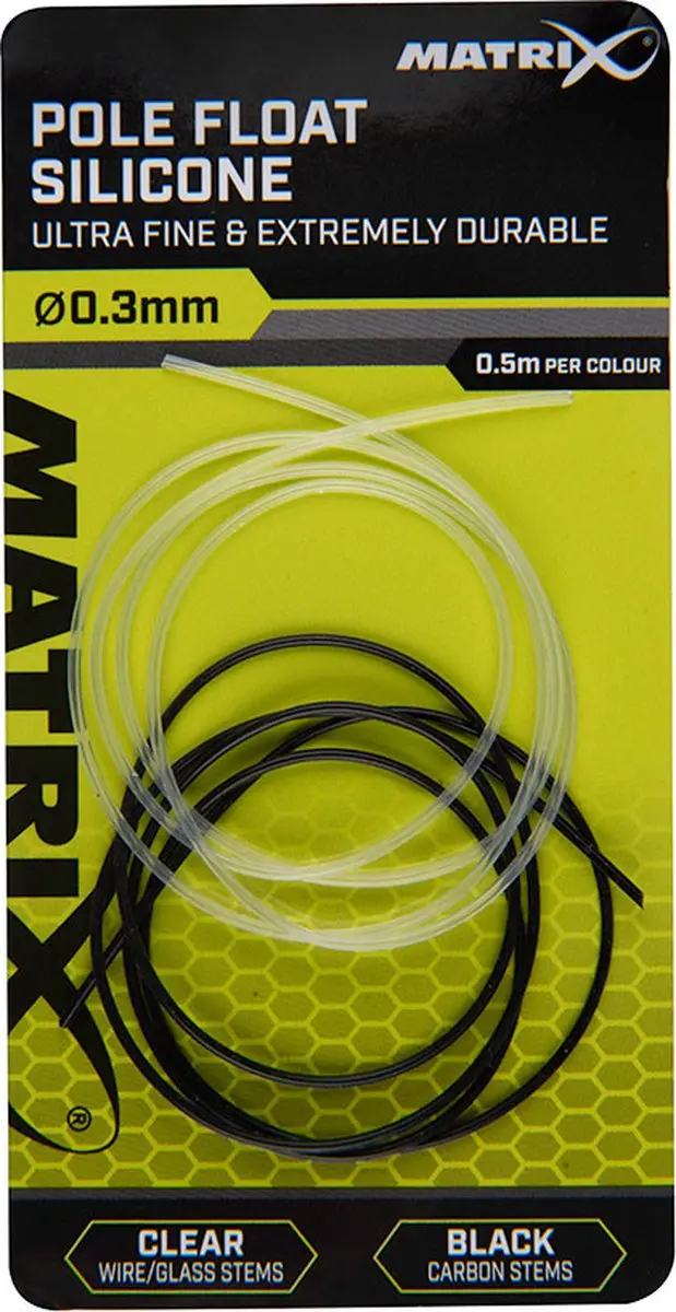 Matrix Pole Silicone 0.3mm Dobberbouw - Zwart/Transparant - afbeelding 6 van 6