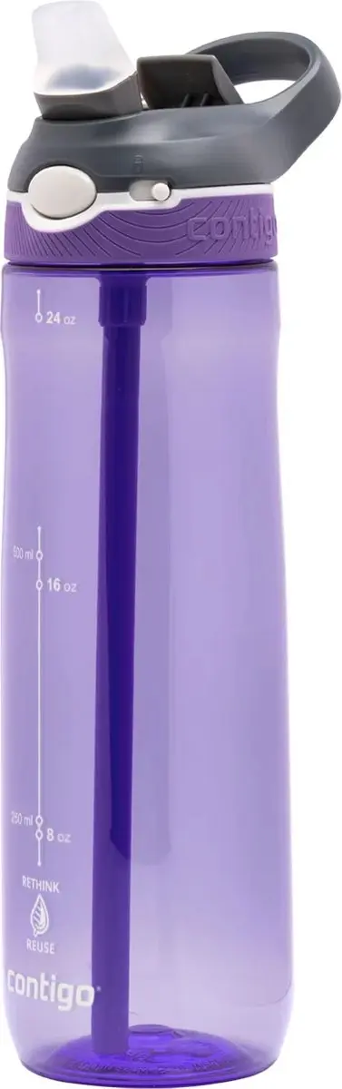 Contigo Ashland Autospout Waterfles 720ml - Paars - afbeelding 4 van 6