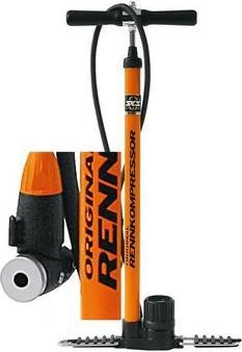 SKS Rennkompressor Fietspomp - 16 Bar - Zwart/Oranje - afbeelding 4 van 6