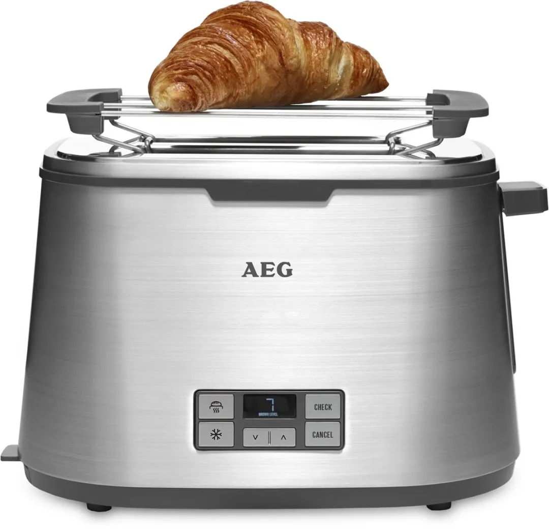 AEG PremiumLine AT7800 Broodrooster 2 Sandwiches - 980W - Rood