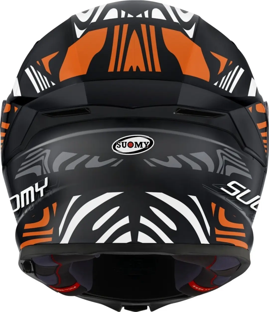 Suomy Stellar 2 Molten Integraalhelm - Zwart/Oranje - afbeelding 2 van 2