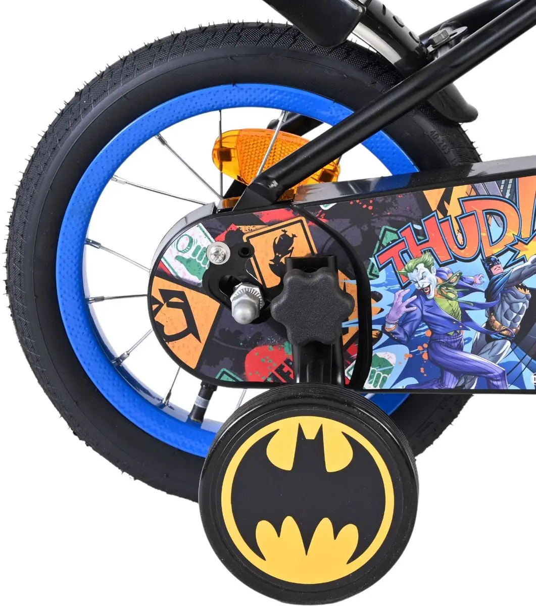Volare Batman 20508-CB12 Kinderfiets 12 Inch - Zwart - afbeelding 4 van 6