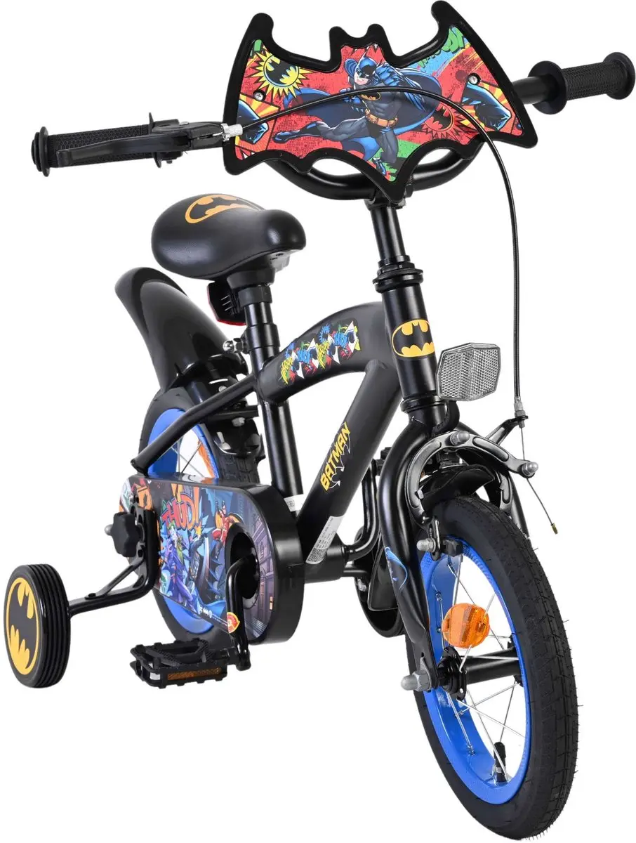 Volare Batman 20508-CB12 Kinderfiets 12 Inch - Zwart - afbeelding 3 van 6