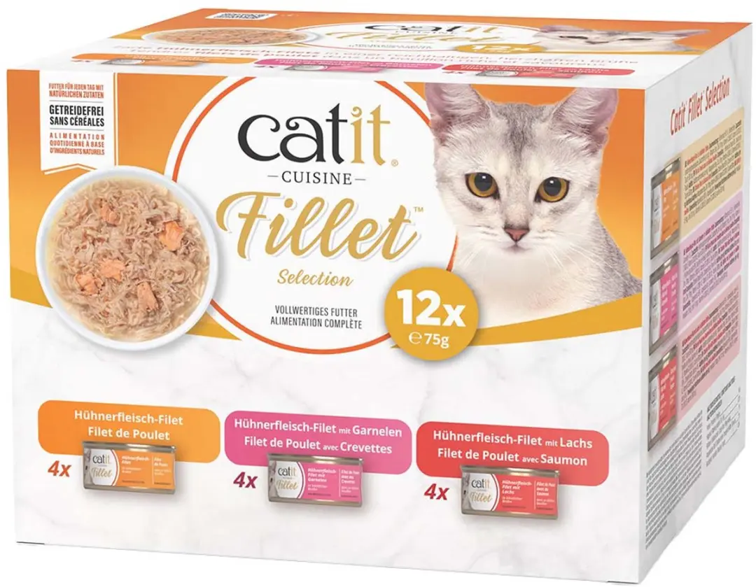 Catit Cuisine Kattenvoer Fillet Kip Mix Pack