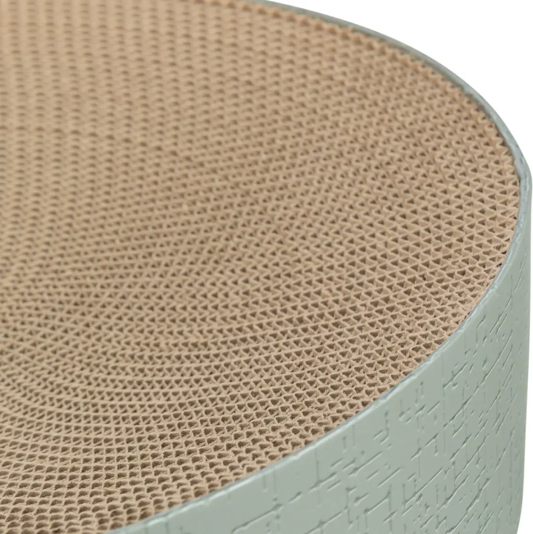 Trixie Lido Krabbed Karton met Catnip - 63x35x10cm - Saliegroen - afbeelding 3 van 4