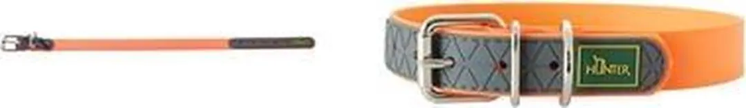 Hunter Convenience Hondenhalsband - Oranje - L - afbeelding 4 van 4