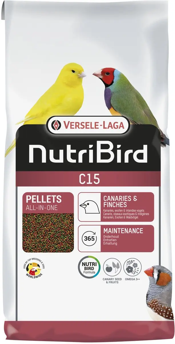 Versele-Laga Nutribird C15 Kanarie Onderhoudsvoer 10kg